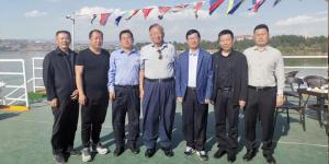 中國黃河文化經(jīng)濟發(fā)展研究會何光暐會長一行赴我市考察交流，與文旅集團達成戰(zhàn)略合作